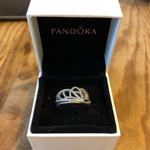 New Beginning Butterfly Pandora ring size 7
